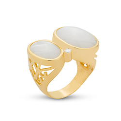 دو بیضی تک نگین